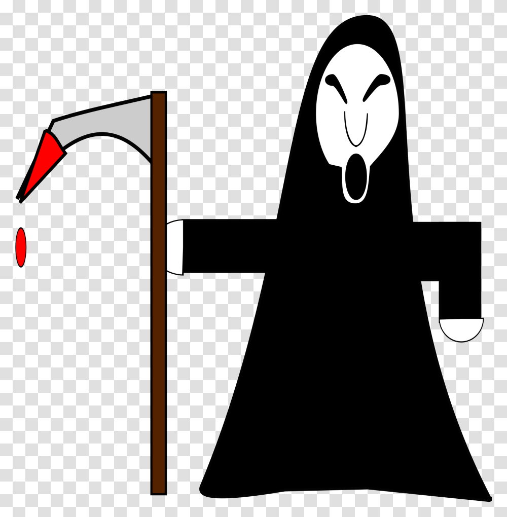 Grim Reaper Vector Tribal Grim Reaper Tattoo Wicked Cool Image, Number, Face Transparent Png