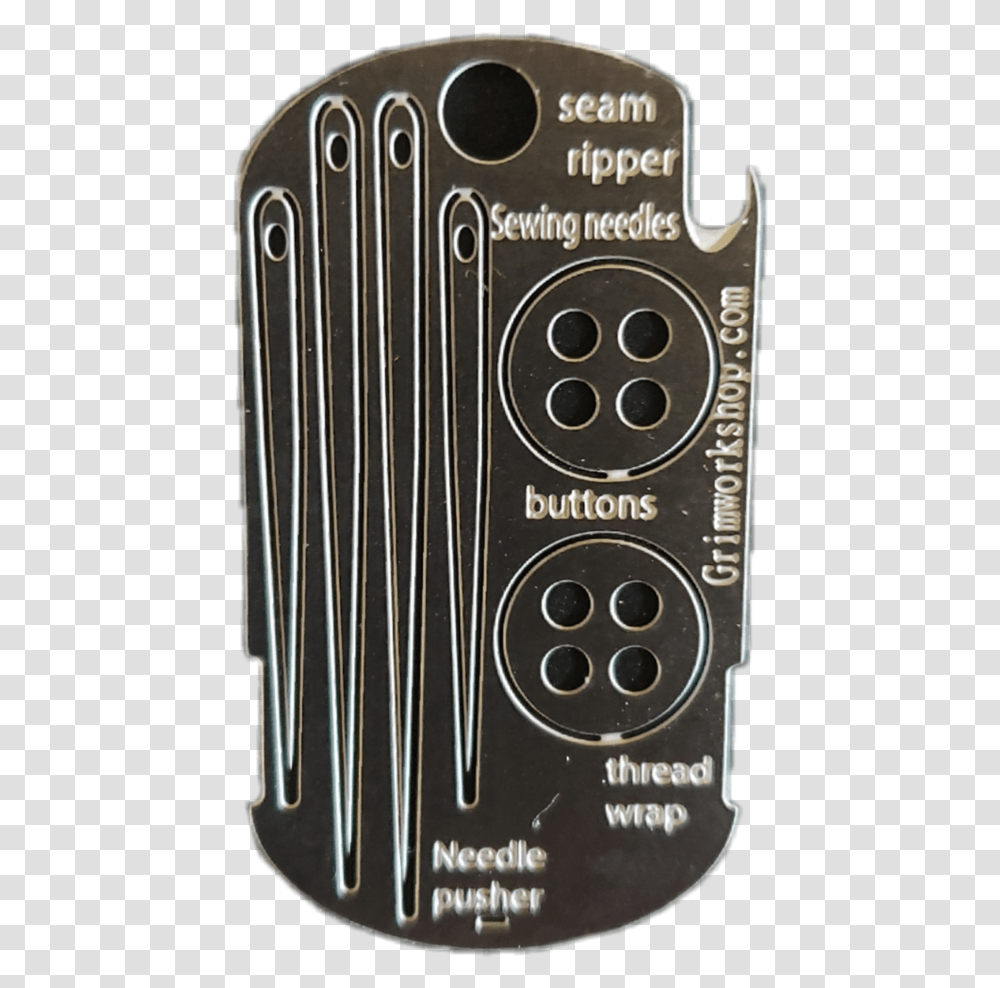 Grim Sewing Kit Dog Tag Portable, Mobile Phone, Electronics, Cell Phone, Musical Instrument Transparent Png