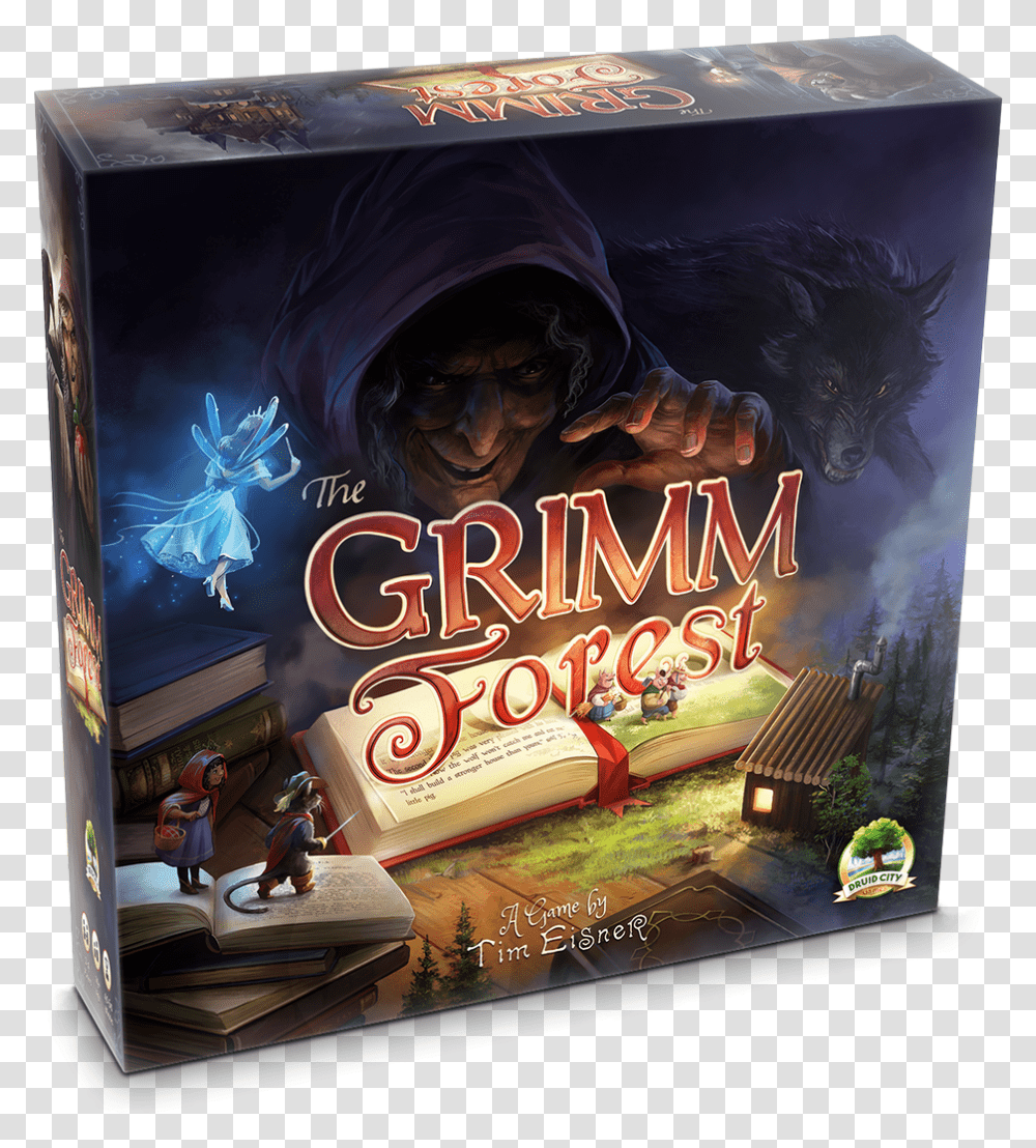 Grimm Forest Board Game, Disk, Dvd, Person, Human Transparent Png