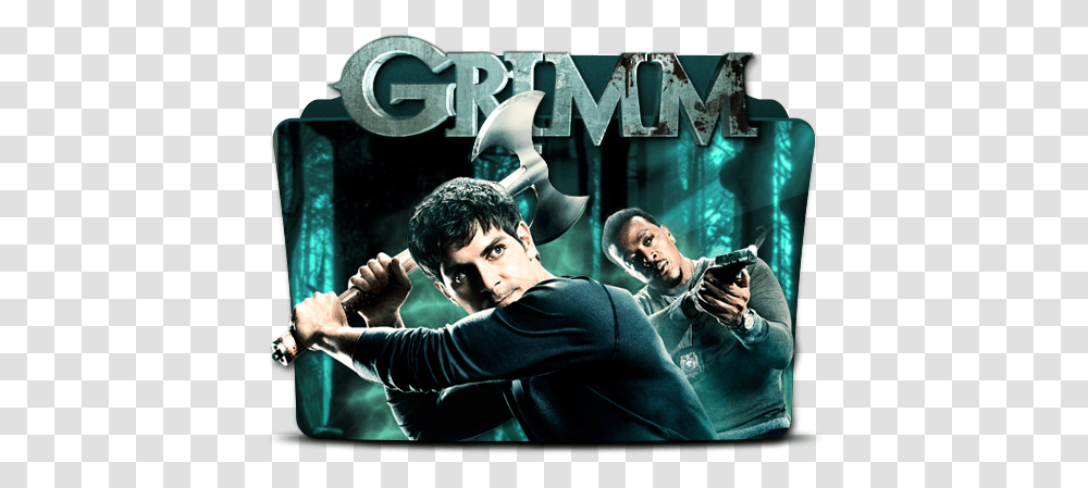 Grimm Icon Grimm Series Folder Icon, Person, Advertisement, Poster, Flyer Transparent Png