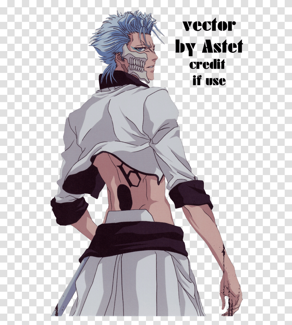 Grimmjow Jaegerjaquez, Comics, Book, Manga, Person Transparent Png