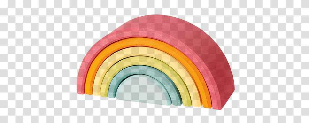 Grimms Pastel Rainbow 6 Piece, Pattern, Fractal Transparent Png