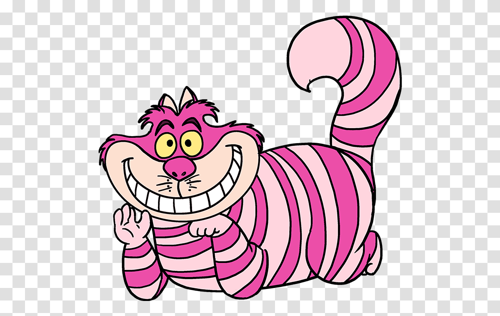 Grin Clipart Cheshire Cat Drawing Easy, Purple, Doodle, Interior Design Transparent Png