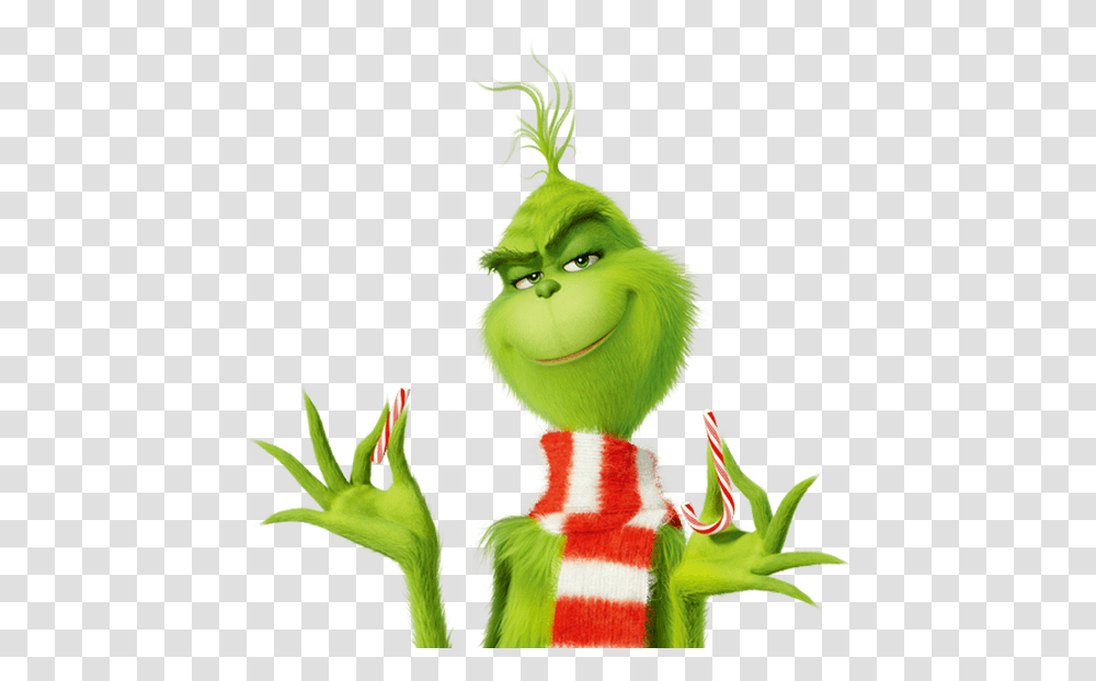 Grinch Cut Out, Green, Toy, Plush, Plant Transparent Png