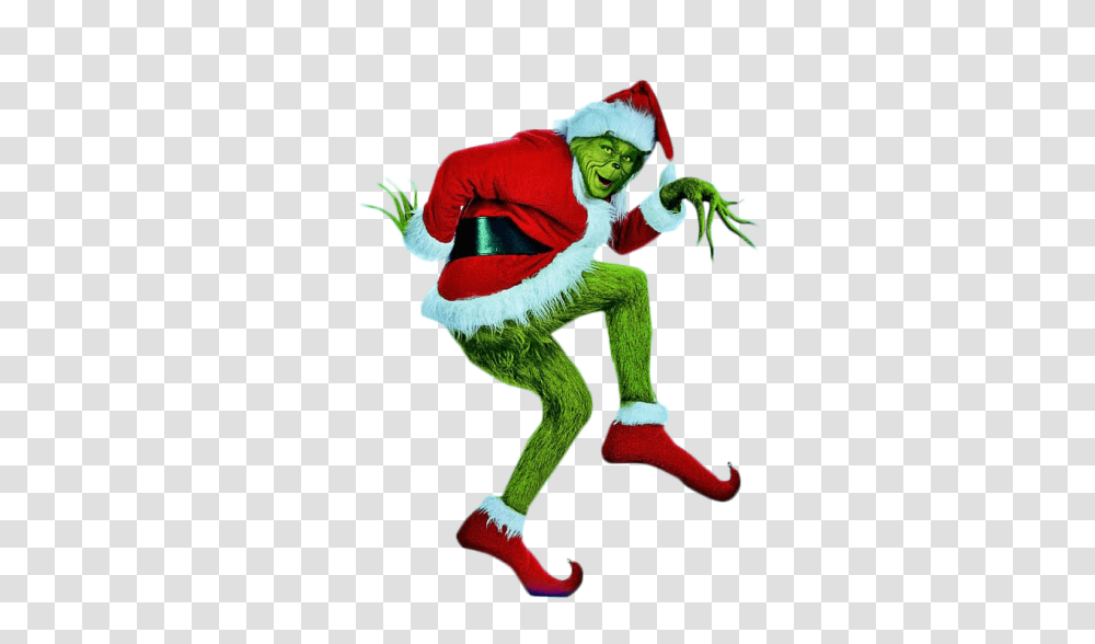 Grinch Dancing Image, Costume, Person, Hood Transparent Png