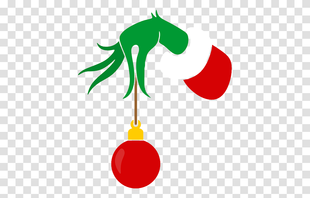 Grinch Hand Grinch Hand With Ornament, Plant, Tree Transparent Png