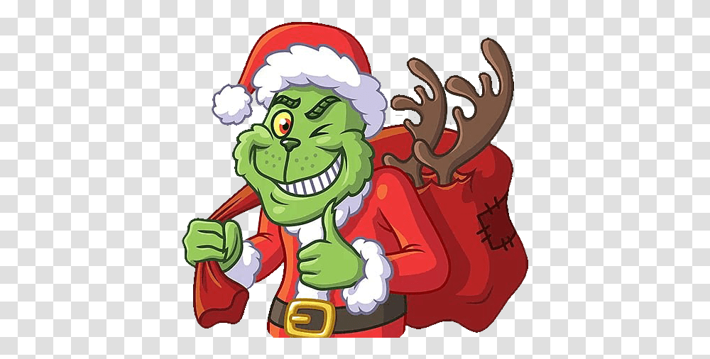 Grinch Image Grinch With Background, Costume, Performer, Elf, Crowd Transparent Png