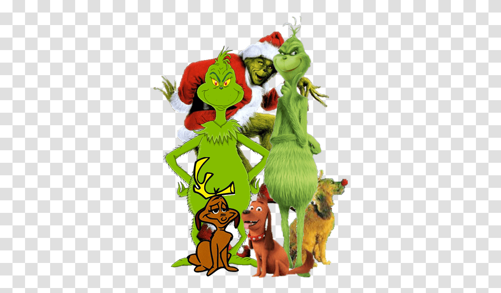 Grinch That Stole Christmas Sticker Grinch Jim Carrey, Costume, Crowd, Toy, Mascot Transparent Png