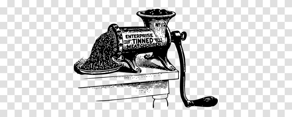 Grinder Food, Machine, Motor, Engine Transparent Png