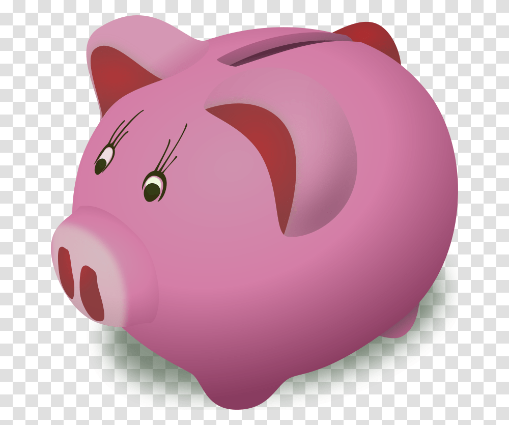 Gringer Piggybank Pink, Animals, Piggy Bank, Balloon Transparent Png