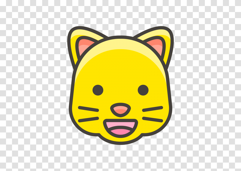 Grinning Cat Face Emoji Emoji, Label Transparent Png