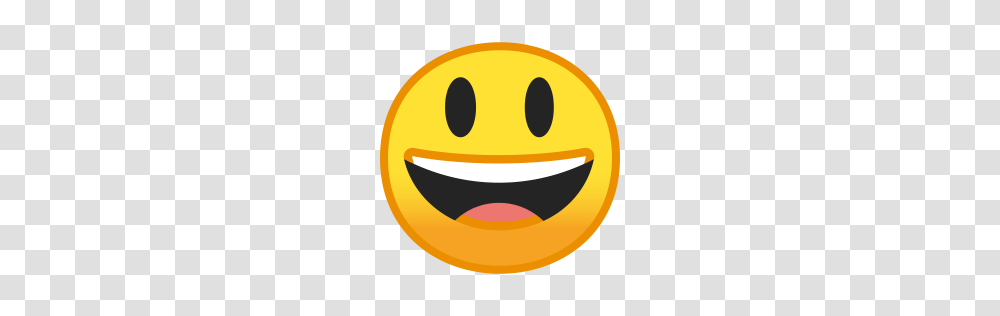 Grinning Face With Big Eyes Icon Noto Emoji Smileys Iconset Google, Plant, Food, Fruit Transparent Png