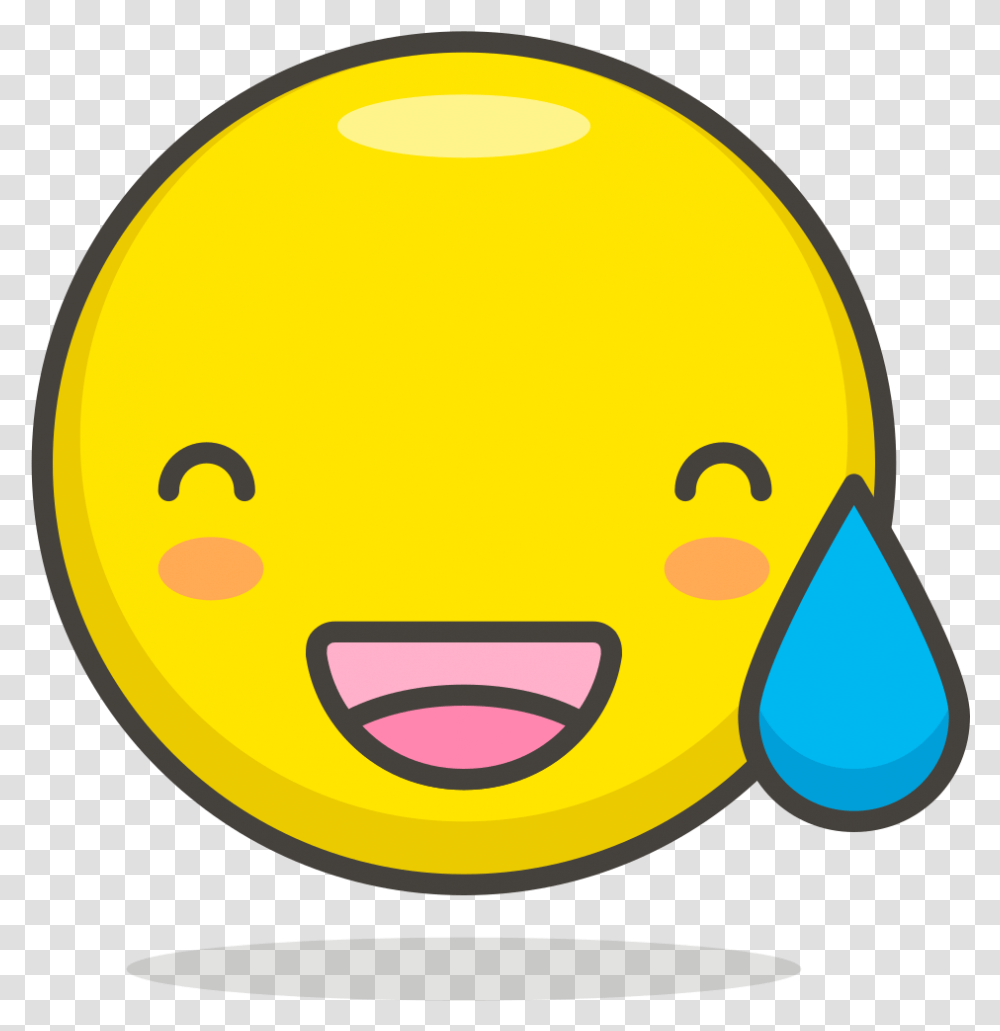 Grinning Face With Sweat, Tennis Ball, Label, Pillow Transparent Png