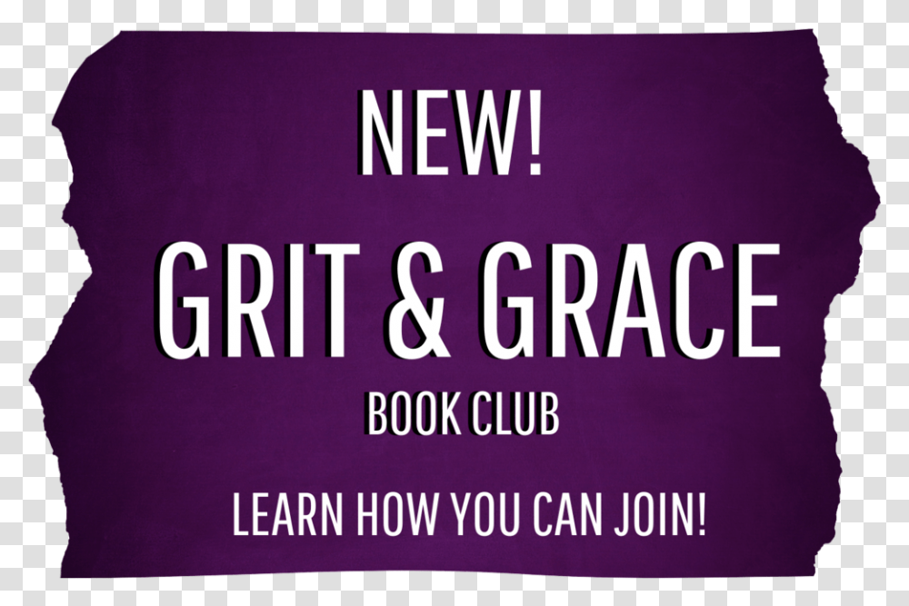 Grit And Grace Book Club Facebook Group Graphic Design, Poster, Advertisement, Alphabet Transparent Png