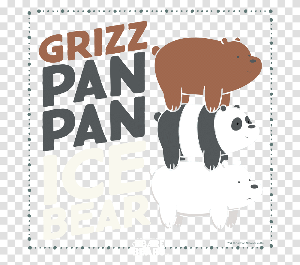 Grizz Panpan Ice Bear, Advertisement, Poster, Flyer, Paper Transparent Png