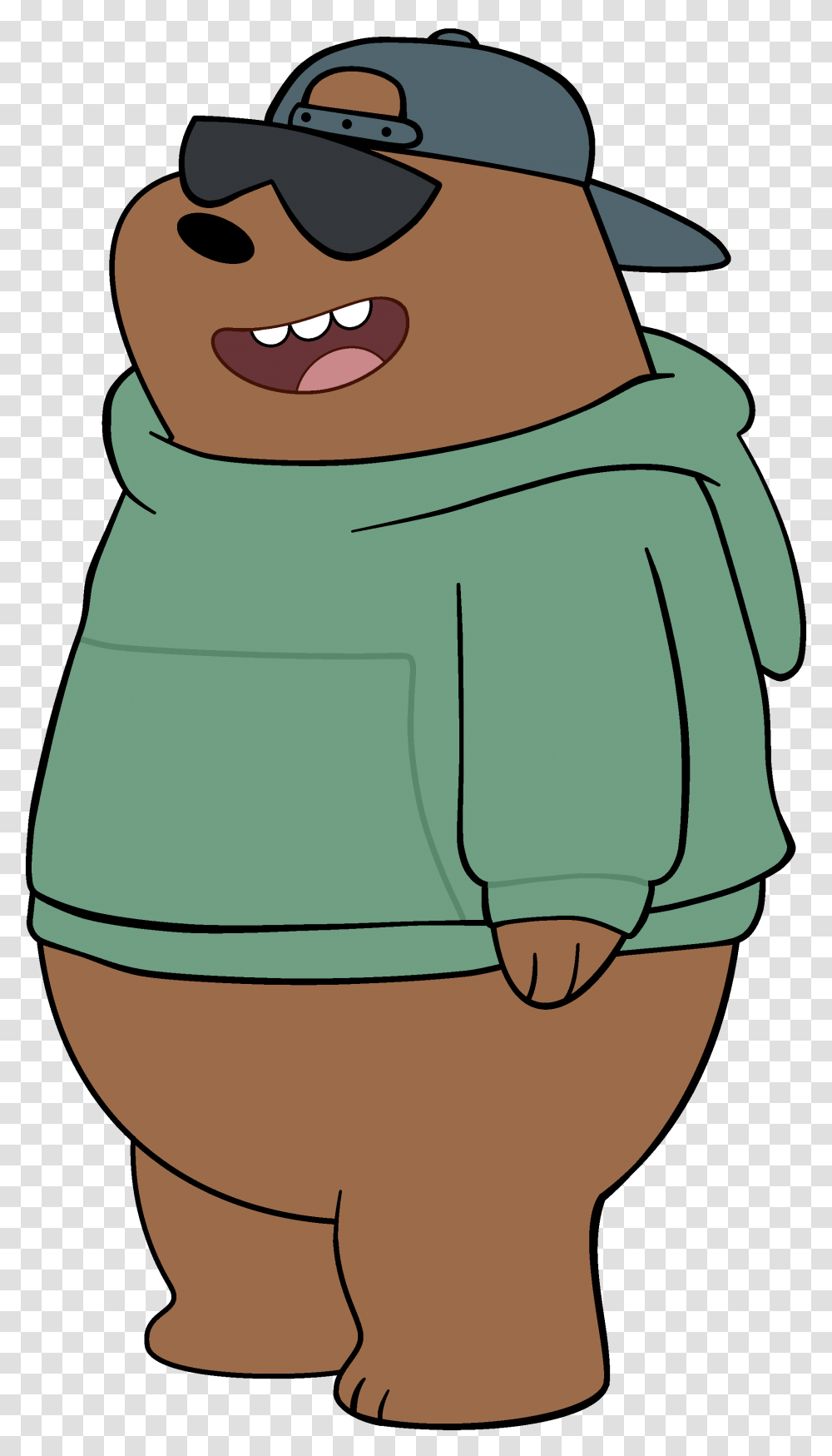 Grizz We Bare Bears, Apparel, Hood, Hat Transparent Png