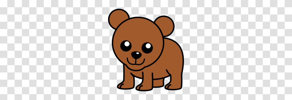 Grizzly Bear Cartoon Clipart, Animal, Mammal, Toy, Wildlife Transparent Png