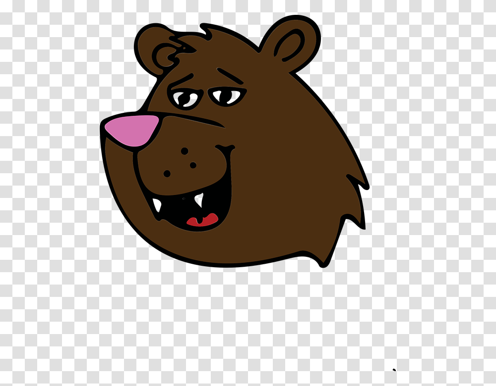 Grizzly Bear Clipart Bear Crawl, Plant, Mammal, Animal, Label Transparent Png