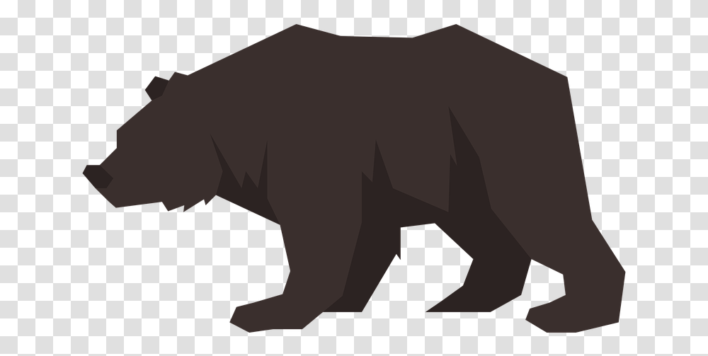 Grizzly Bear Clipart Forest Bear Download Background Grizzly Bear Bear Image Clip, Wildlife, Animal, Mammal, Silhouette Transparent Png