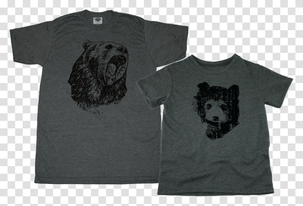 Grizzly Bear, Apparel, T-Shirt, Sleeve Transparent Png