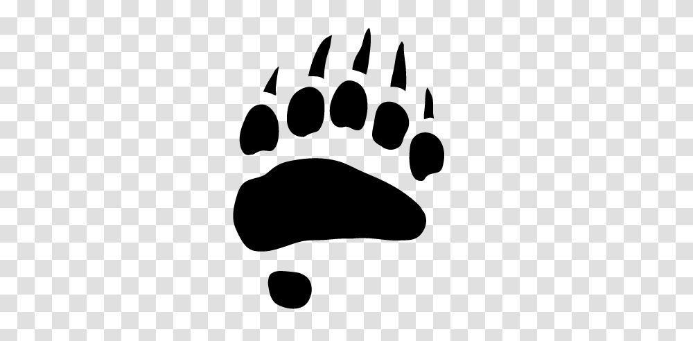 Grizzly Clipart Bear Tracks, Gray, World Of Warcraft Transparent Png