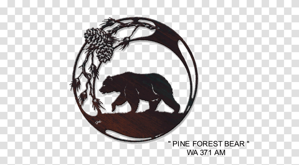 Grizzly Drawing Bear Paw Grizzly Bear, Mammal, Animal, Wildlife, Logo Transparent Png