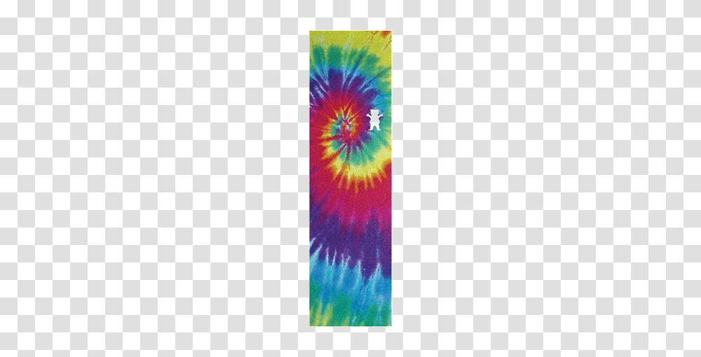 Grizzly Grip Tie Dye Cut Out Skateboard Griptape Sheet, Rug Transparent Png