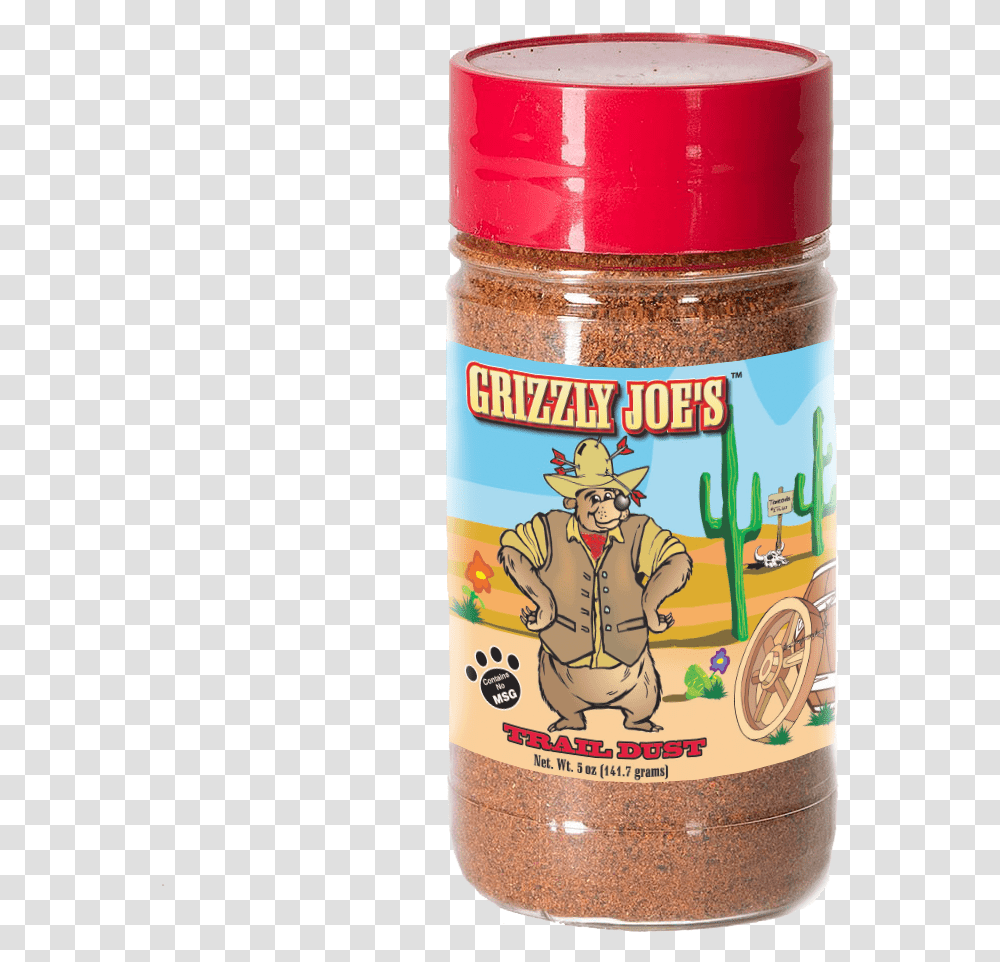Grizzly Joes Trail Dust Dry Rub And Seasoning Grizzly Joes, Beer, Alcohol, Beverage, Drink Transparent Png
