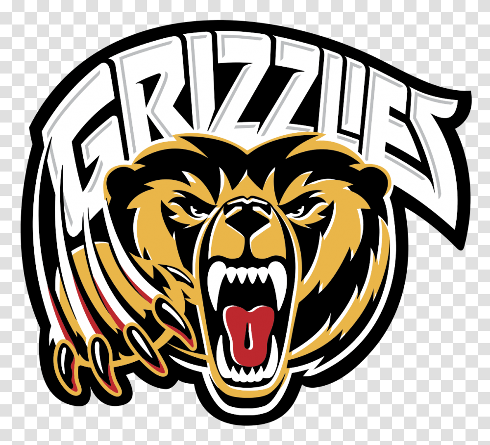 Grizzly Logos, Trademark, Emblem, Mammal Transparent Png