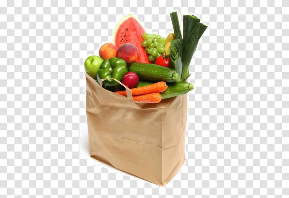 Groceries In Brown Paper Bags, Plant, Food, Vegetable, Fruit Transparent Png
