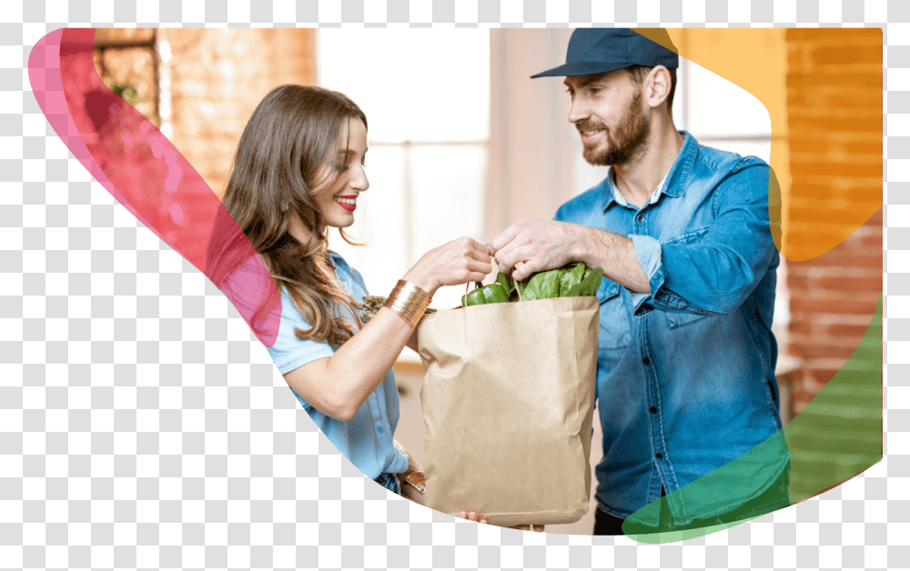 Groceries Vertical Delivery, Person, Human, Hat, Clothing Transparent Png