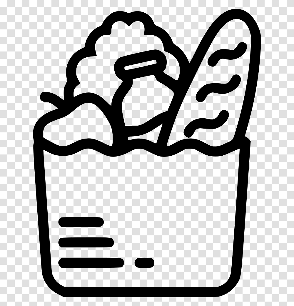 Grocery Bag Grocery Bag Icon, Stencil, Bottle, Dynamite Transparent Png