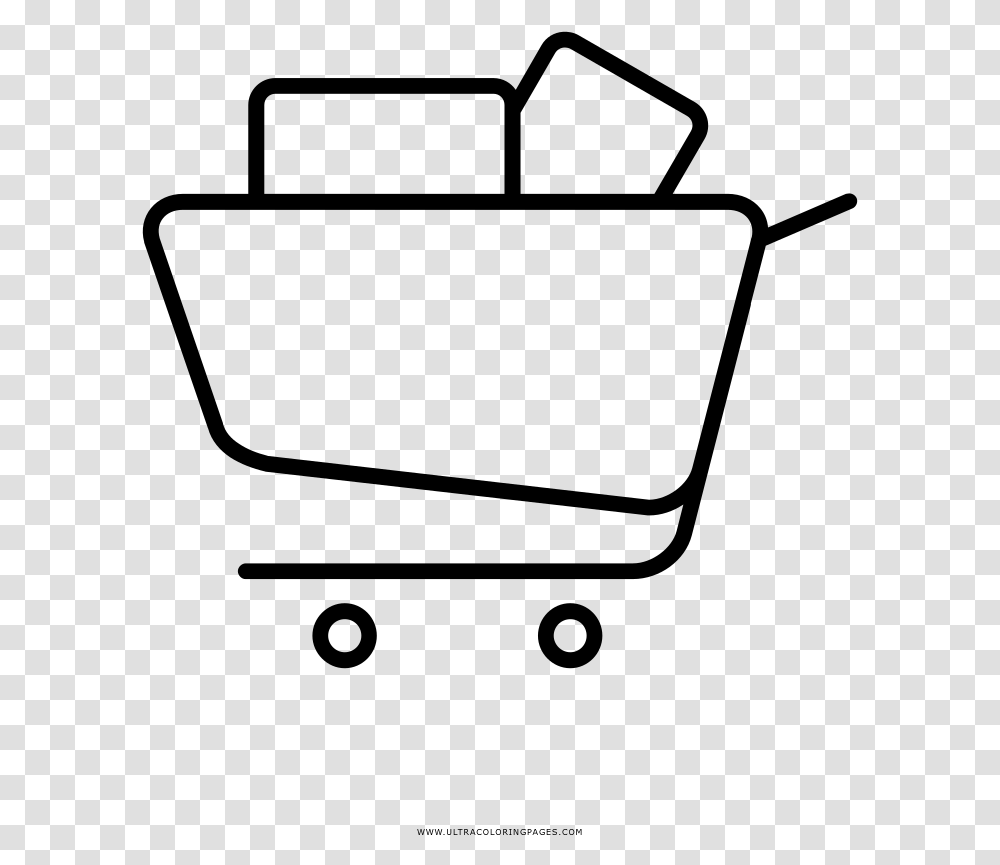 Grocery Cart Coloring, Gray, World Of Warcraft Transparent Png