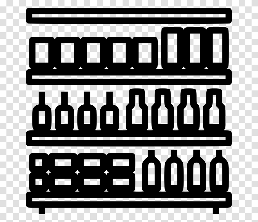 Grocery Store Shelf Icon Hd Download Grocery Store Shelf Icon, Computer Keyboard, Computer Hardware, Electronics, Amplifier Transparent Png