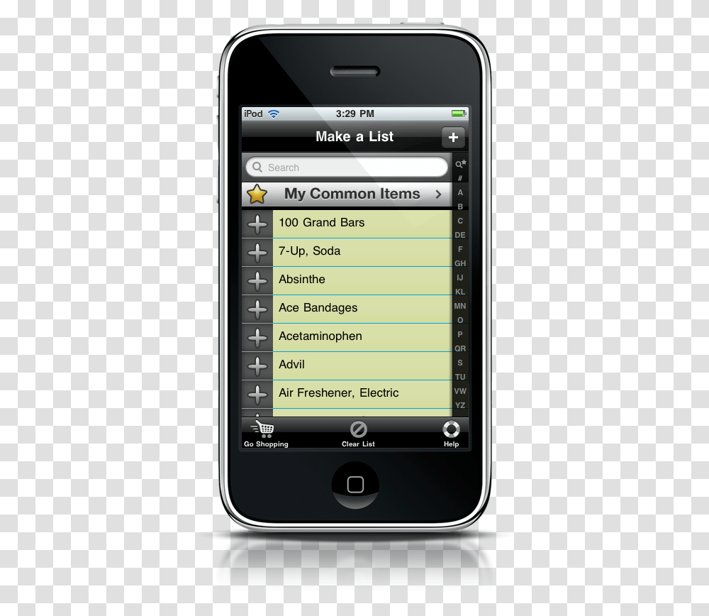 Grocerylist Iphone Login Teamviewer In Iphone, Mobile Phone, Electronics, Cell Phone, Texting Transparent Png
