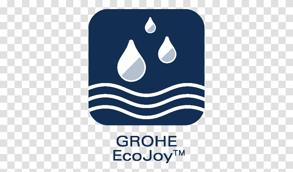 Grohe Ecojoy Grohe, Droplet, Label, Poster Transparent Png