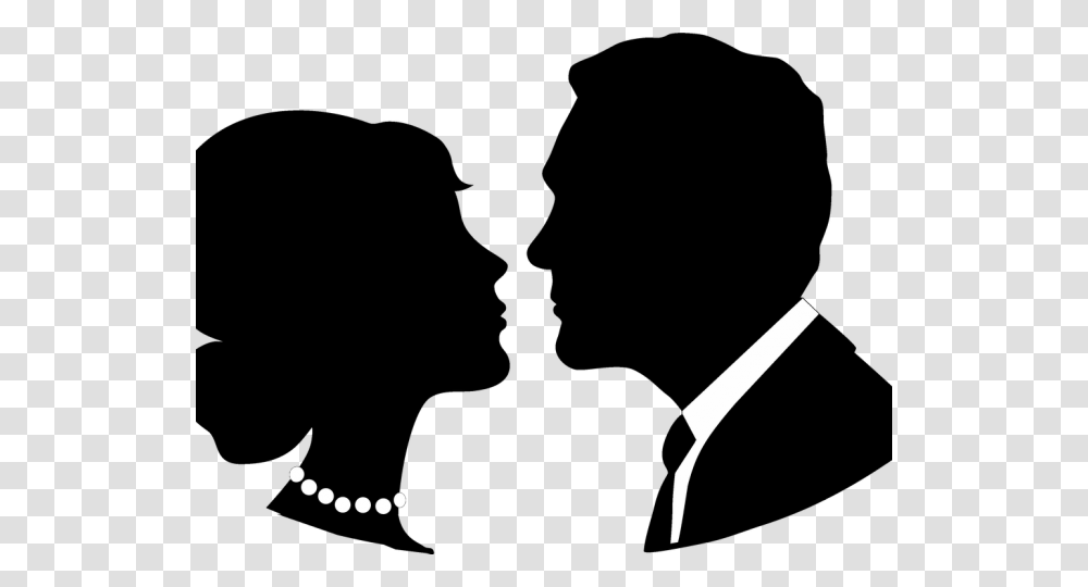Groom Clipart Bridesmaid Bride And Groom Silhouette Clip, Face, Apparel Transparent Png