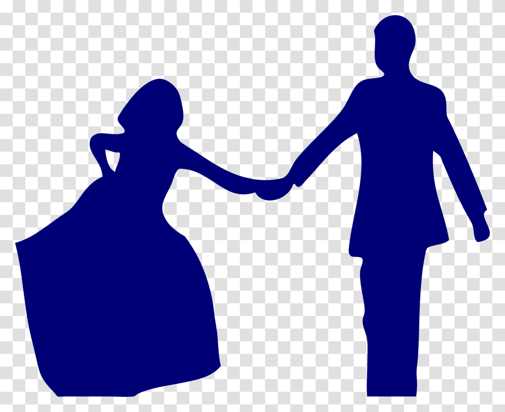 Groom Clipart Male Model Blue Wedding Silhouette Clipart, Hand, Person, Human, Holding Hands Transparent Png