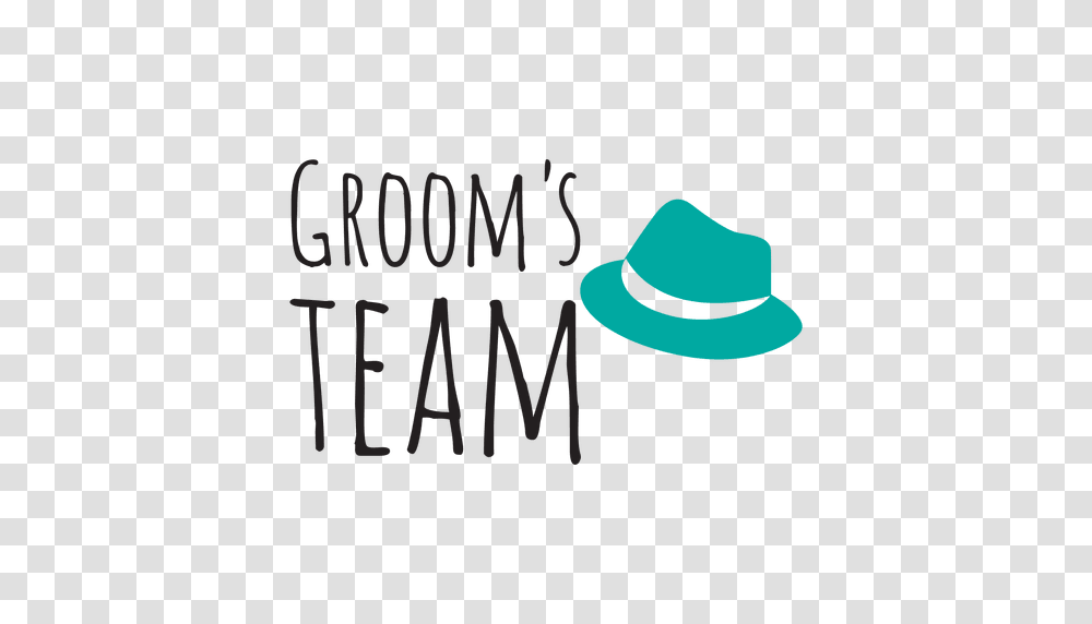 Groom Team Wedding Quote, Apparel, Word, Sun Hat Transparent Png