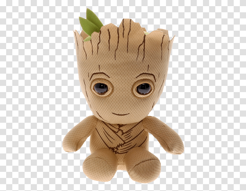 Groot Beanie Baby, Doll, Toy Transparent Png