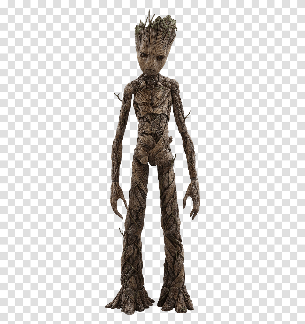 Groot, Fantasy, Alien, Wood Transparent Png