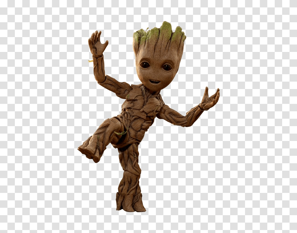 Groot, Fantasy, Person, Human, Toy Transparent Png