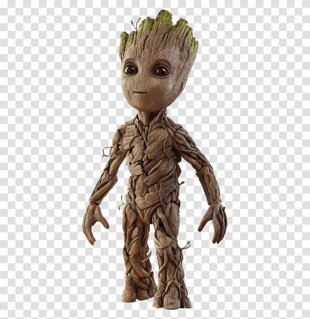 Groot, Fantasy, Wood, Doll, Toy Transparent Png