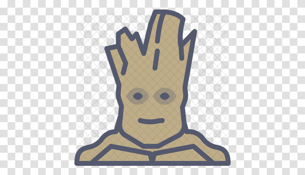 Groot Icon Cartoon, Clothing, Apparel, Animal, Mammal Transparent Png