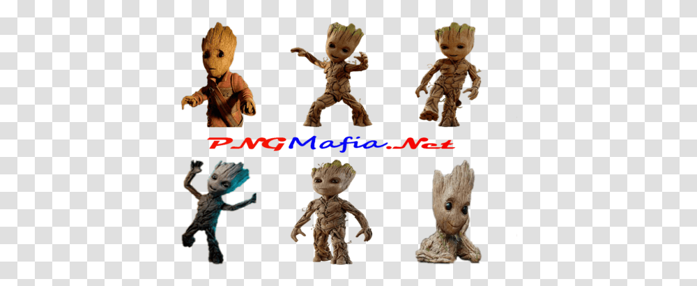 Groot Image Collection Cartoon, Doll, Toy, Figurine, Person Transparent Png