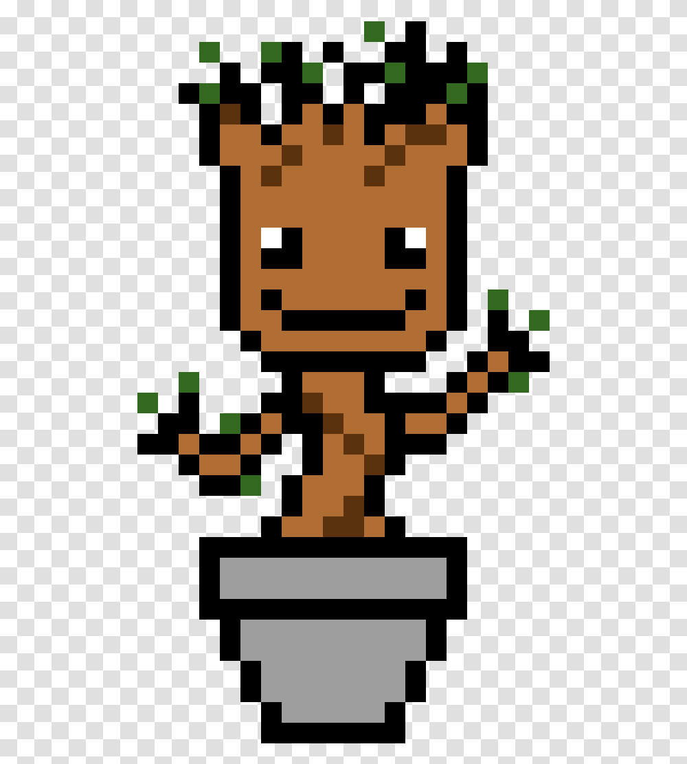 Groot, Rug, Pac Man, Minecraft, Poster Transparent Png