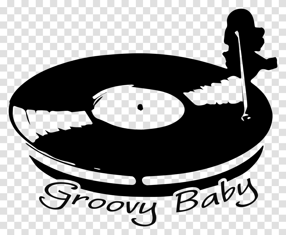Groovy Baby Vinyl Turntable T Shirts Available Phoxy, Gray, World Of Warcraft Transparent Png