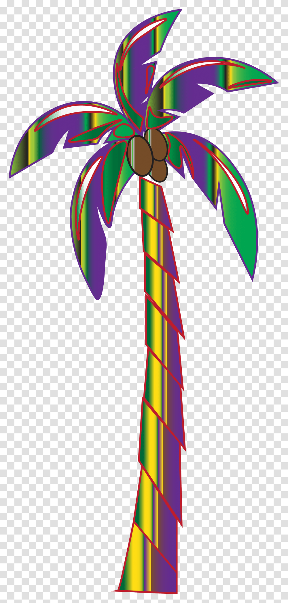 Groovygutta X Palm Trippy Tree Groovygutta Trippy, Pattern, Wand Transparent Png