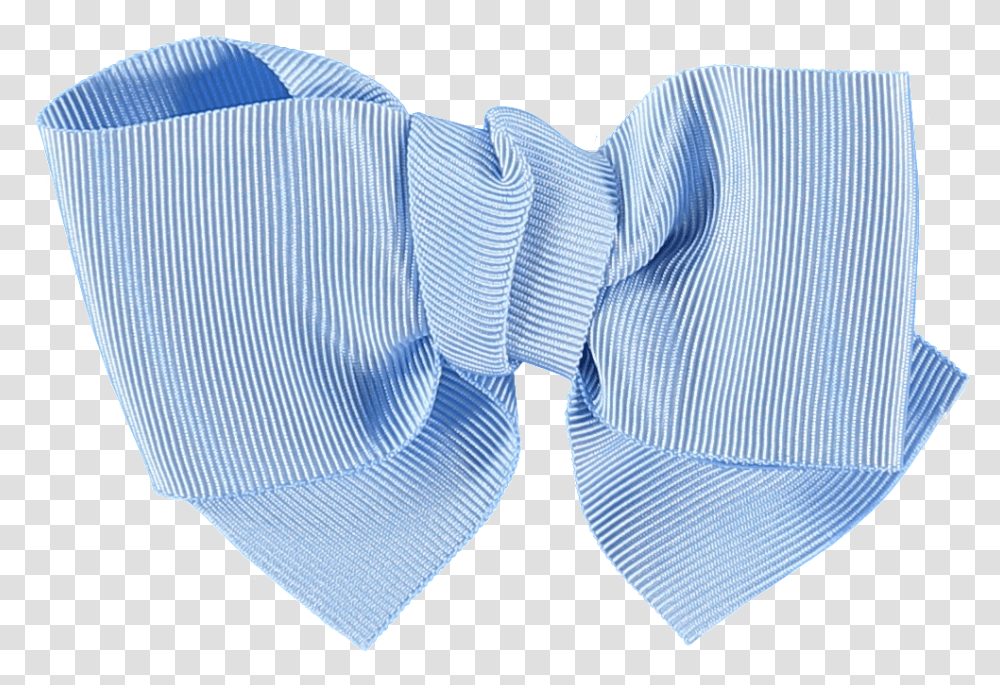 Grosgrain Light Blue Hair Bow, Tie, Accessories, Accessory, Necktie Transparent Png