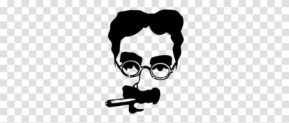 Groucho Marx, Stencil, Sunglasses, Accessories, Accessory Transparent Png